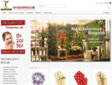 Tablet Screenshot of naviadornos.com